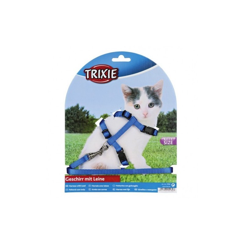 Набор 1 &quot;Trixie&quot; (шлея+поводок) для котят