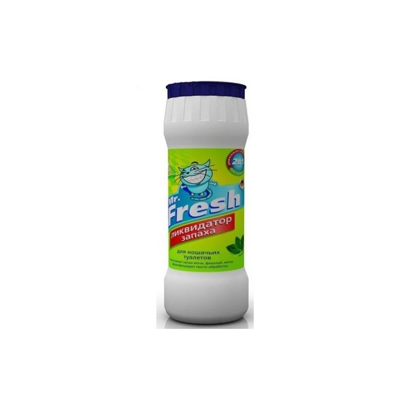 Mr Fresh Ликвидатор запаха, порошок, 2 в 1