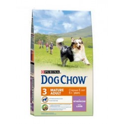 DOG CHOW Mature с ягненком, 14 кг