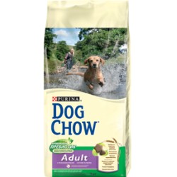 Dog Chow корм для взрослых собак (Ягненок, рис) 14 кг