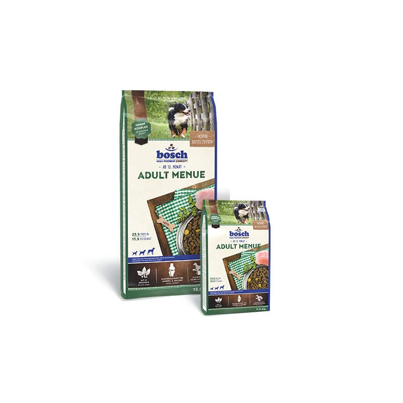 Bosch Adult Menu