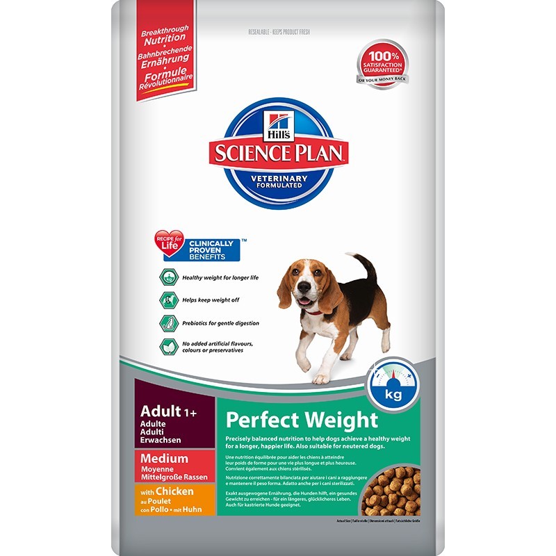 Hill&prime;s Science Plan Canine Adult Perfect Weight Medium