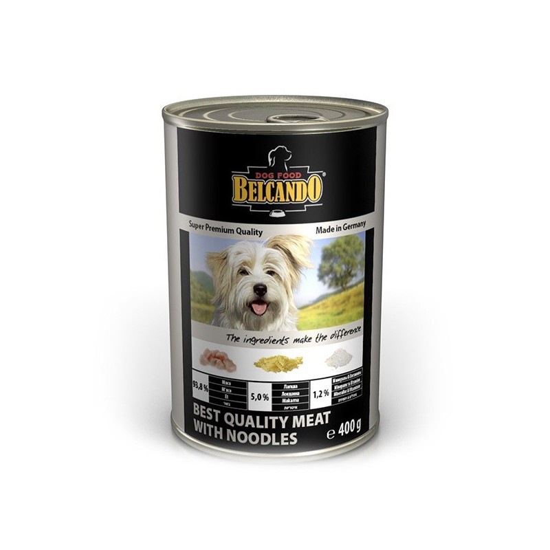 Belcando Quality Meat With Noodles, 6 шт