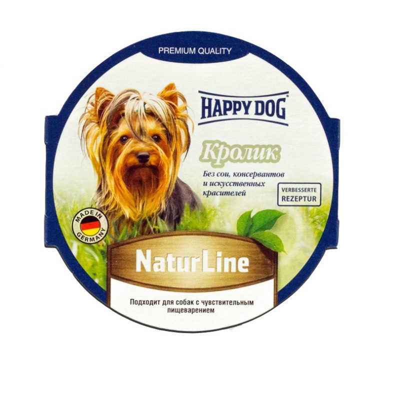 Happy Dog Паштет Кролик