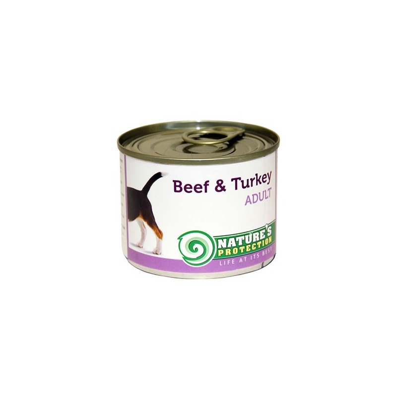 Nature&prime;s Protection Dog Adult Beef & Turkey (Говядина, индейка)