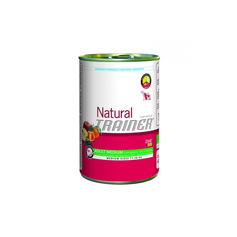 Trainer Natural Adult Medium Beef & Rice & Ginseng