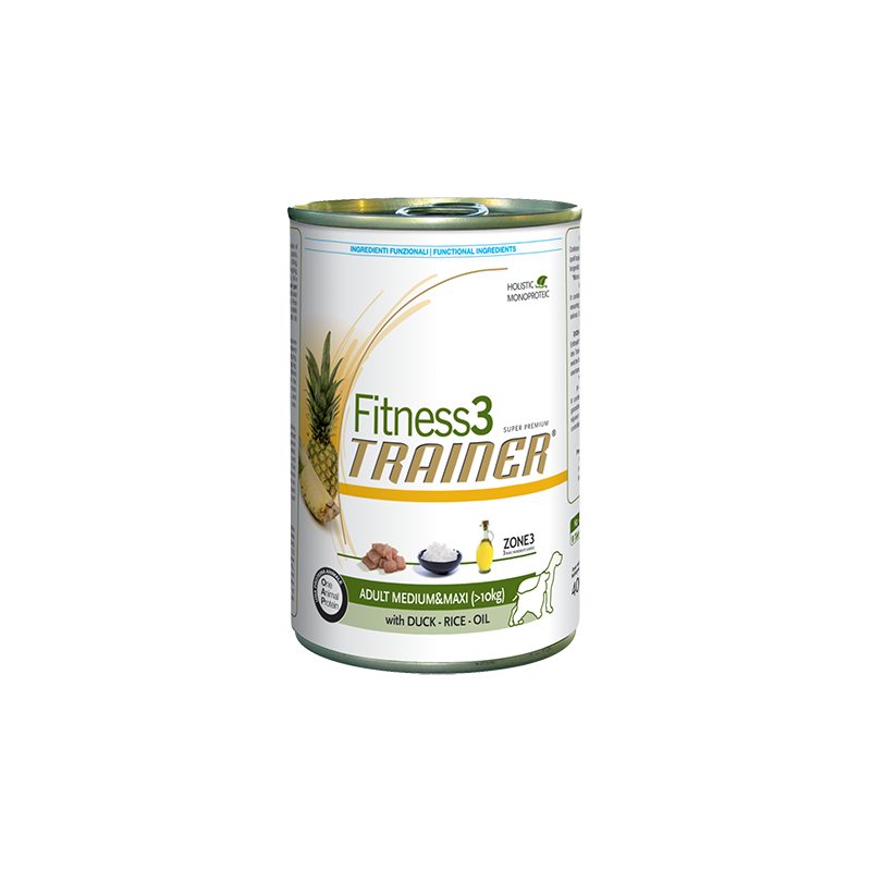 Trainer Fitness Adult Medium/Maxi Duck & Rice, 0,4 кг