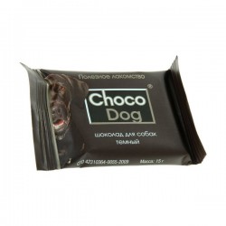 Шоколад темный &quot;Choco Dog&quot;, 15 г