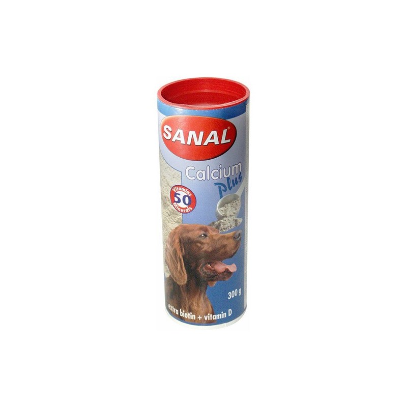 Sanal для собак кальций-плюс, порошок, 300 грамм