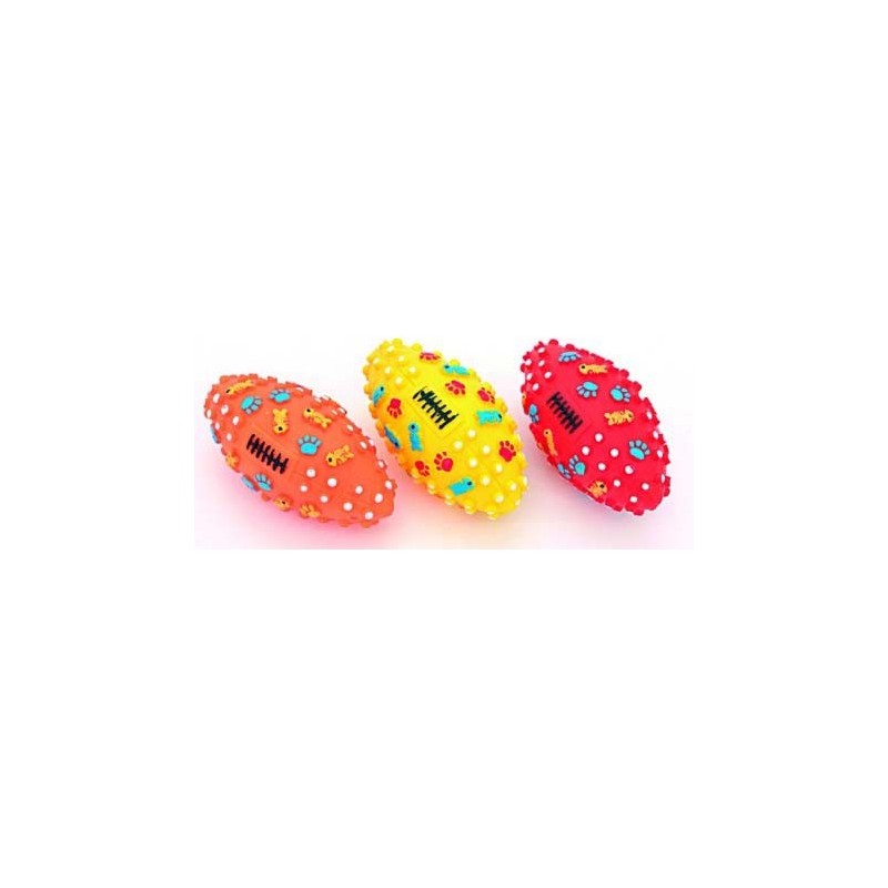 Lilli Pet игрушка с пищалкой &quot;Мяч для регби овальный&quot;
