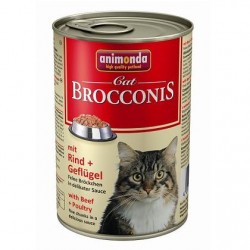 Консервы Brocconis Cat (Говядина, птица), 400 гр