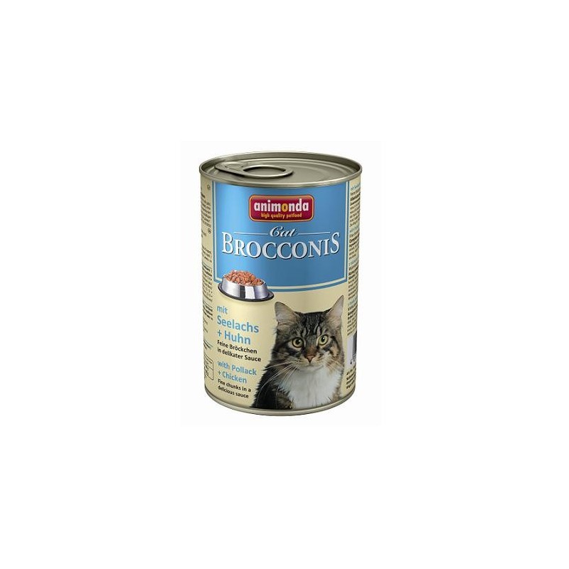 Консервы Brocconis Cat (Сайда, курица), 400 гр