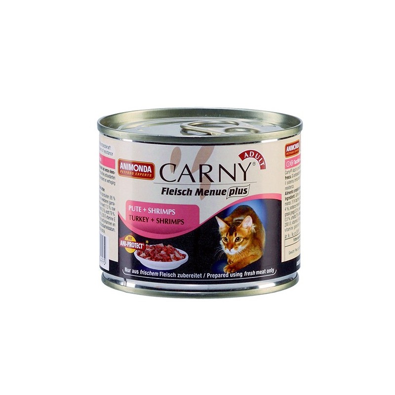 Консервы Carny Adult (Индейка, креветки), 200 гр