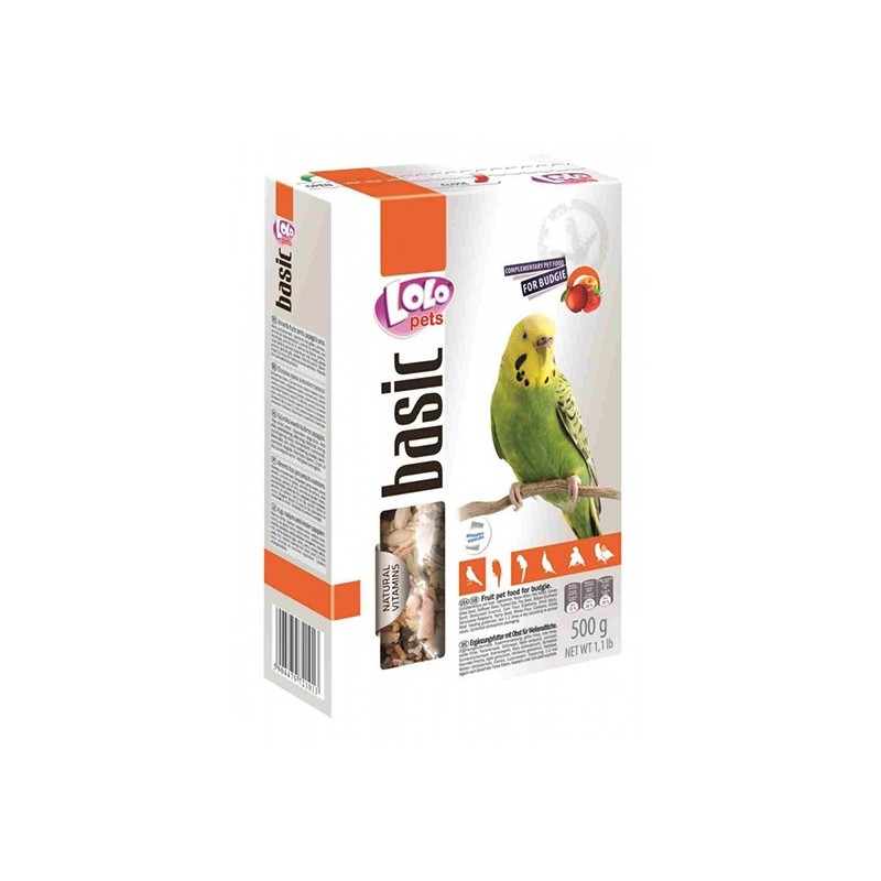 Lolo Pets Basic Корм для волнистых попугаев (Фруктовый)