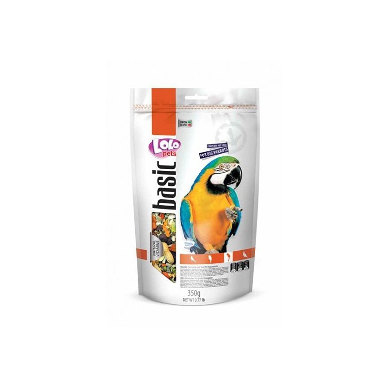 Lolo Pets Doypack Корм для крупных попугаев