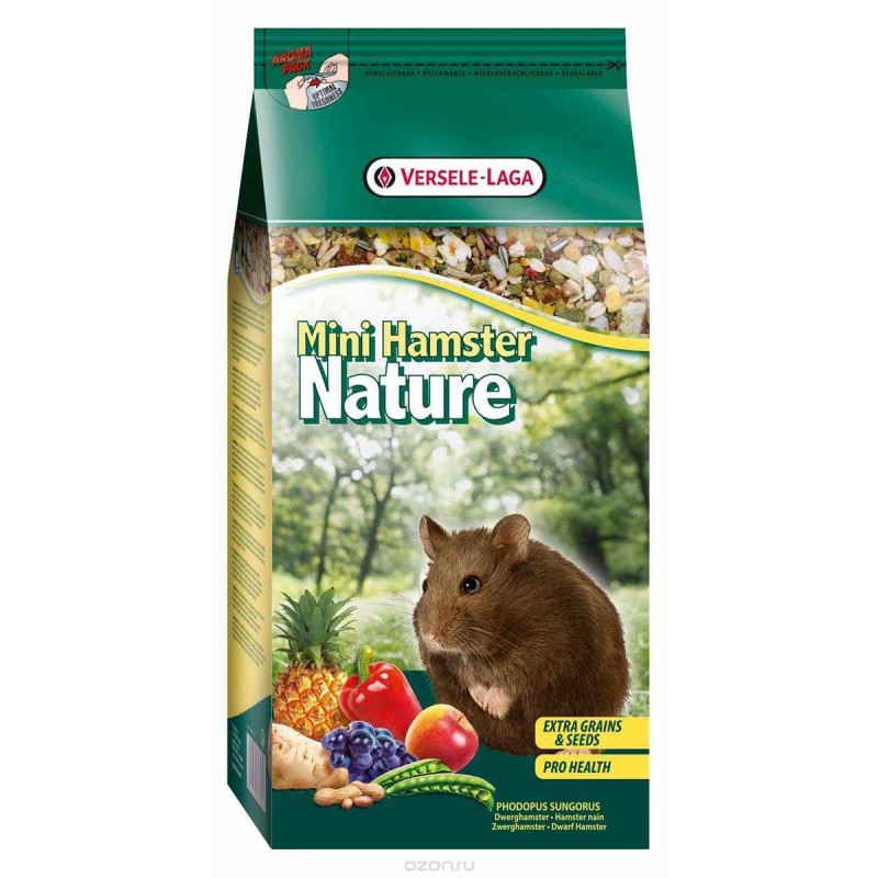 Корм Mini Hamster Nature, 400 гр