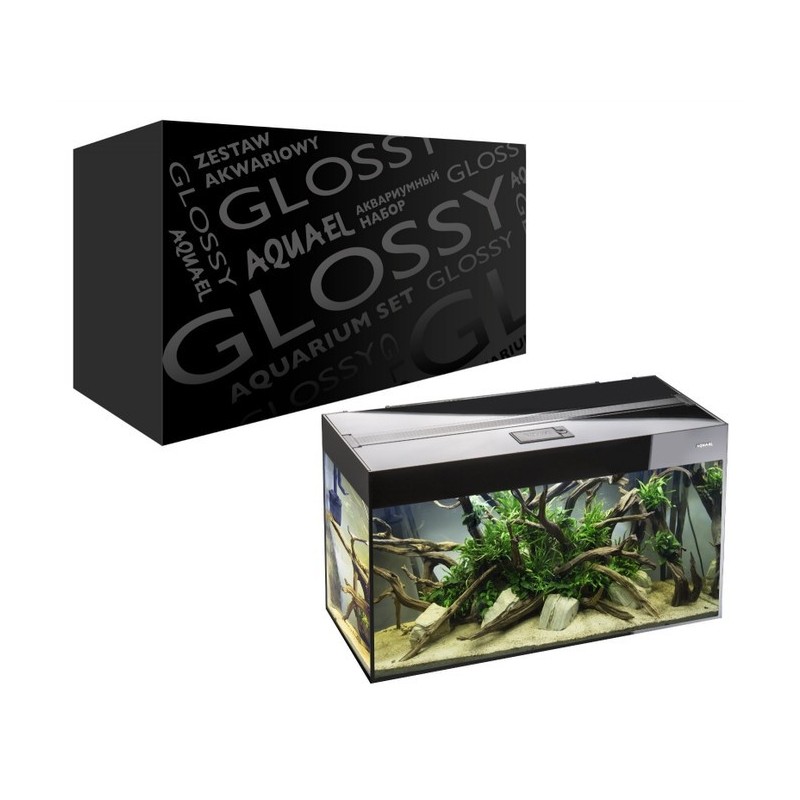 AQUAEL Аквариум Glossy Set 120 Black LT
