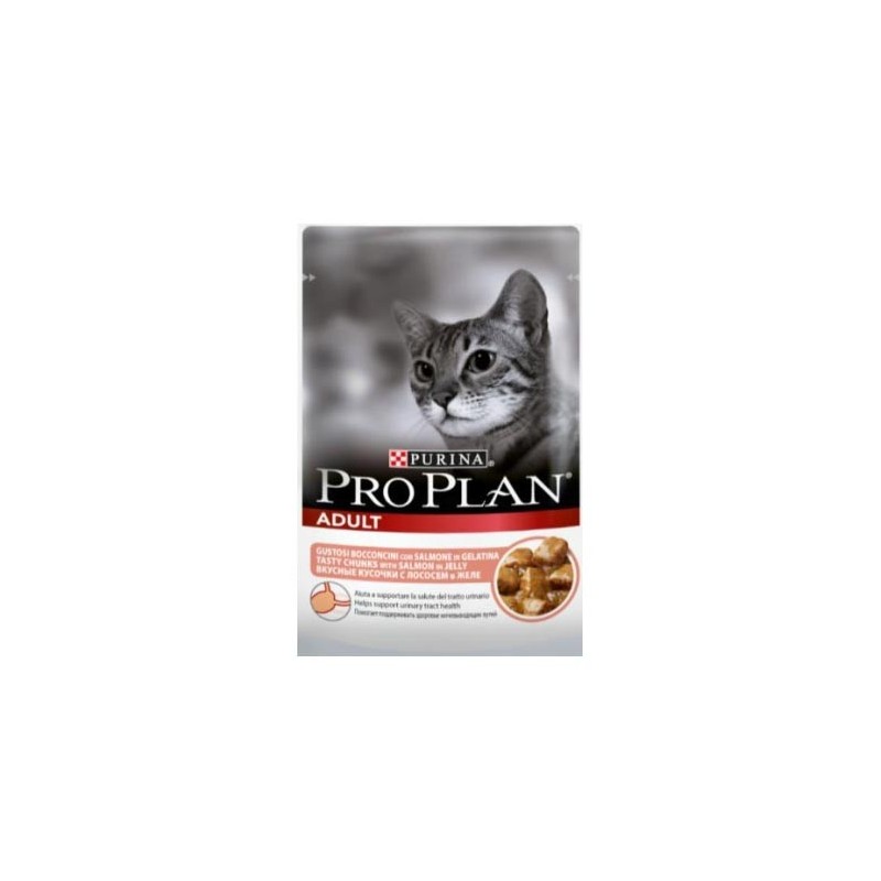 Pro Plan Влажный корм для взрослых кошек (Лосось)