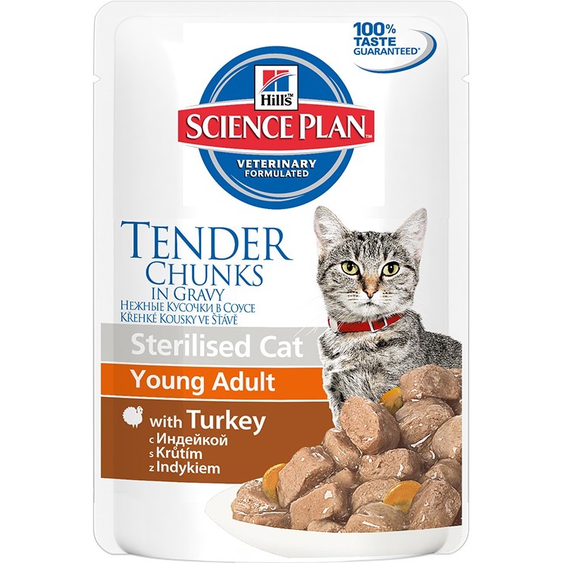 Hill&prime;s Science Plan Feline Young Adult Sterilised Cat Turkey