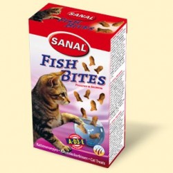 Sanal для кошек, подушечки рыбные, 75 грамм