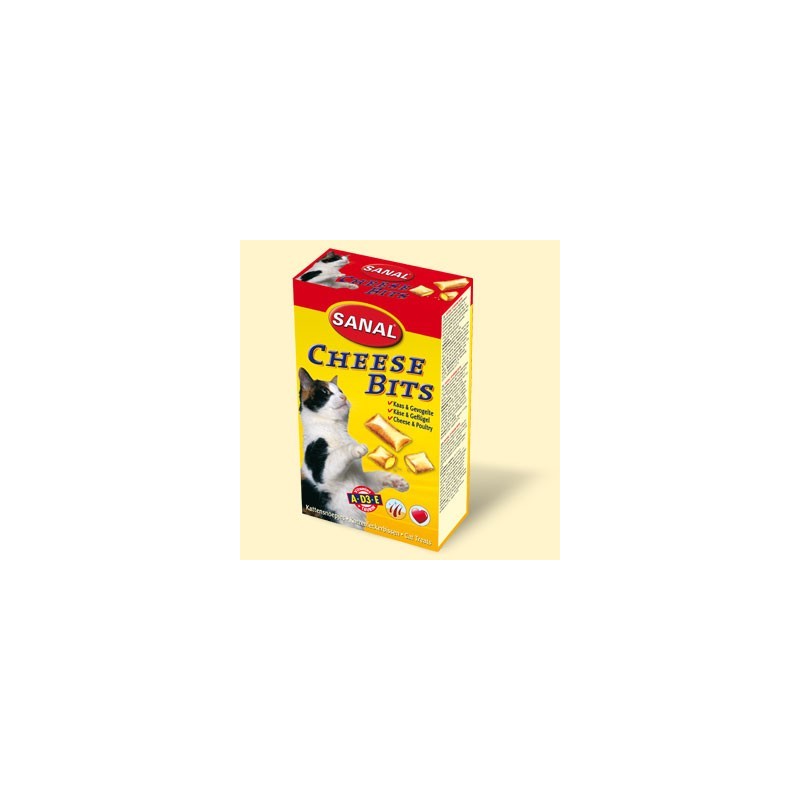 Sanal для кошек, подушечки сырные, 75 грамм