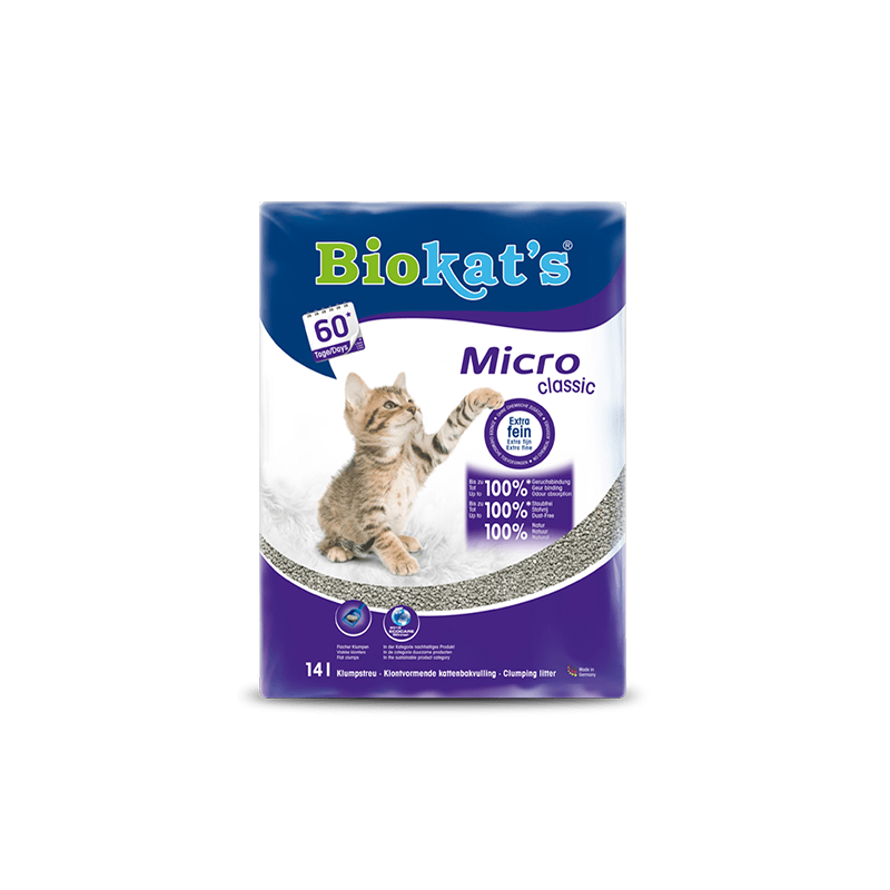 Biokat&prime;s Micro classic наполнитель с мелкими гранулами